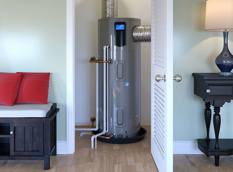 Heat Pump Water Heater Closet